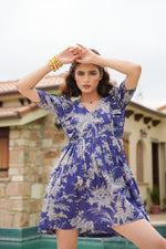 Load image into Gallery viewer, KHUSHBOO dress - MODERN BLUE
