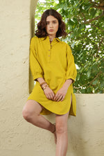 Load image into Gallery viewer, Sunny Day Shirt Dress - MODERN BLUE
